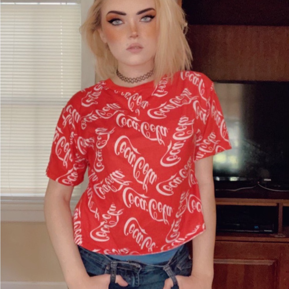Coke Crop Tee